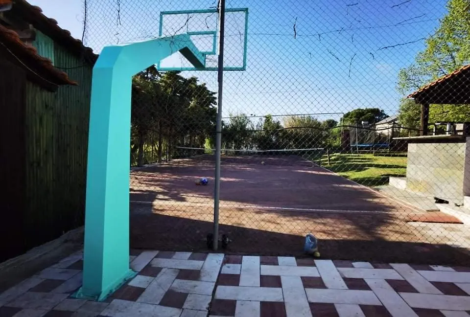 Rural Villa Private Pool, Bbq, Court ,20' Airport Nea Kallikrateia Grecia