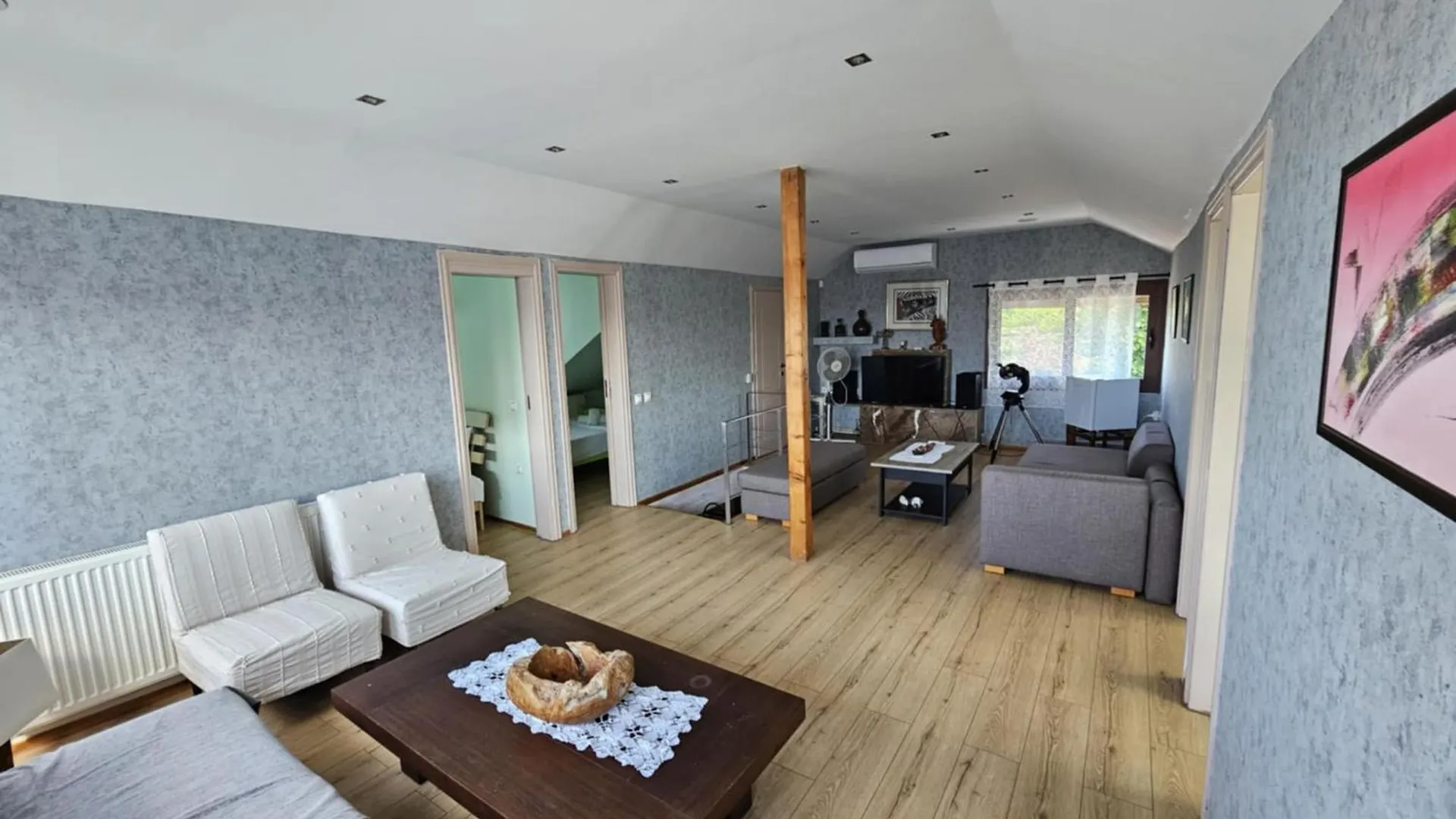 Rural Villa Private Pool, Bbq, Court ,20' Airport Nea Kallikrateia