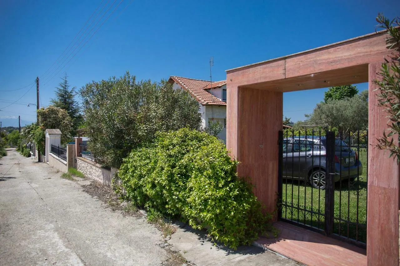 Rural Villa Private Pool, Bbq, Court ,20' Airport Nea Kallikrateia