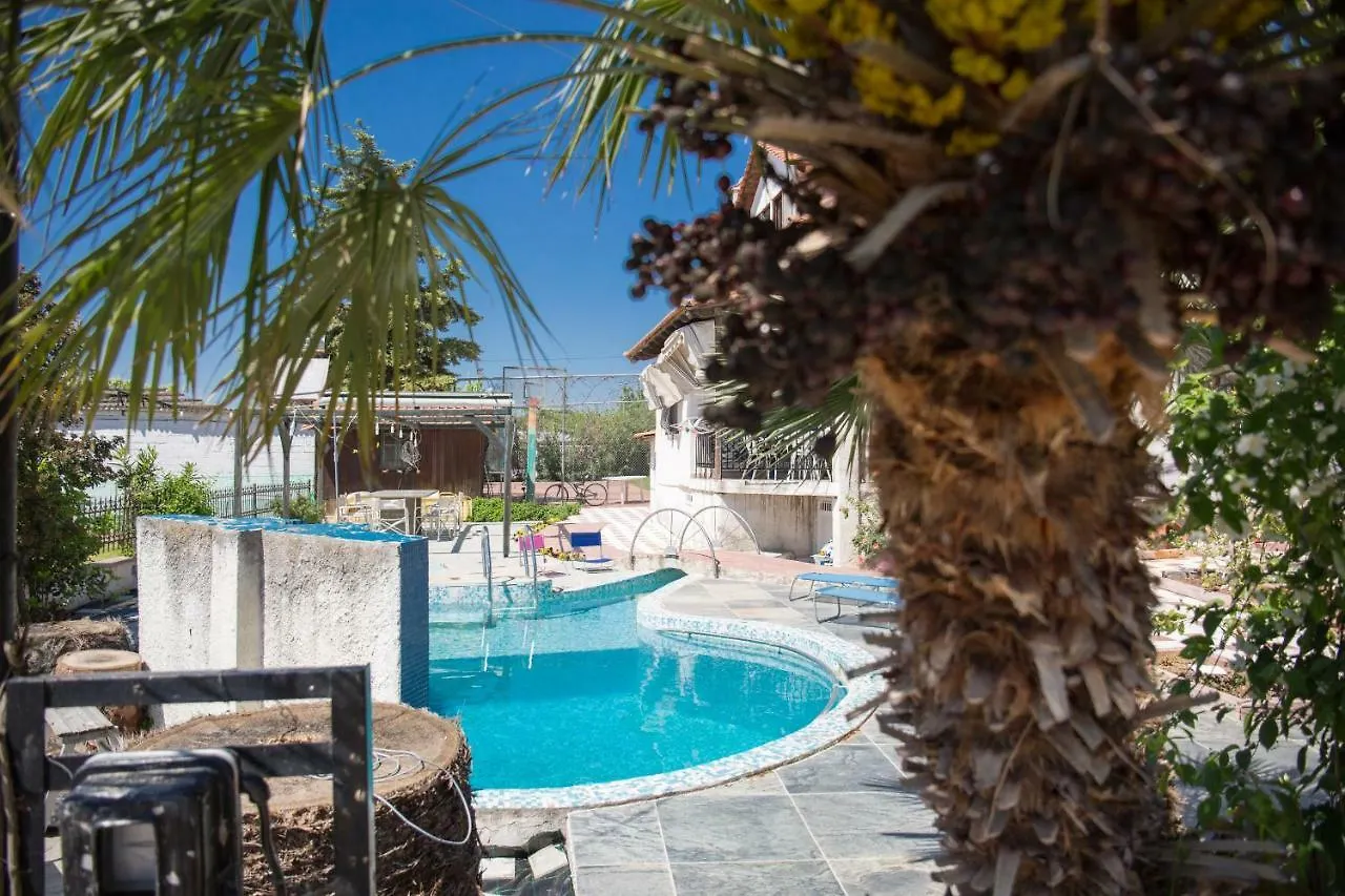Rural Villa Private Pool, Bbq, Court ,20' Airport Nea Kallikrateia