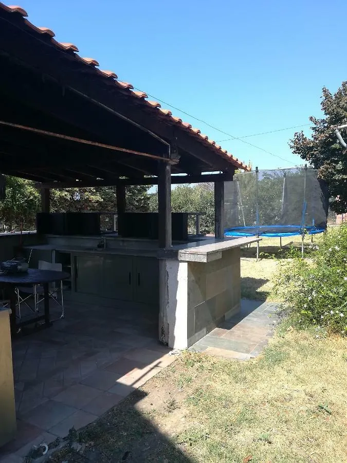 Rural Villa Private Pool, Bbq, Court ,20' Airport Nea Kallikrateia 0*,  Grecia